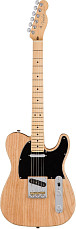 Электрогитара Fender AM PRO TELE DLX SHAW MN NAT (ASH)