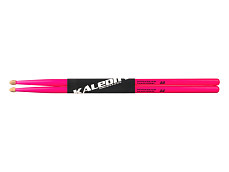 7KLHBPK5A Pink 5A Барабанные палочки, граб, флуоресцентные розовые, Kaledin Drumsticks