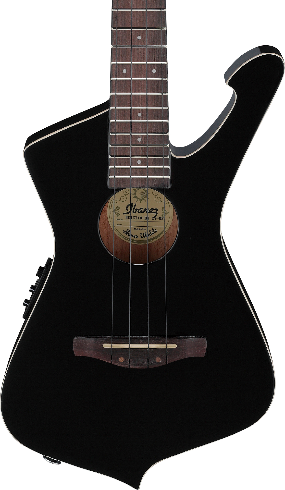 Укулеле Ibanez UICT10-BK, Черный - 21